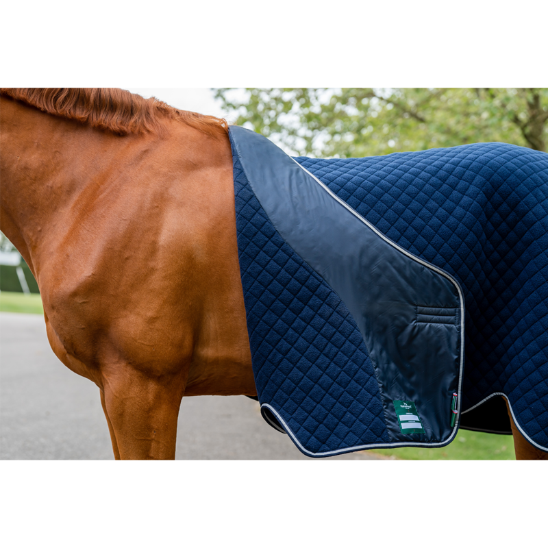 Horseware Autumn Cooler - Navy/Navy/Silver-4